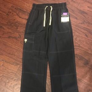 NWT WonderWink Flex 4 Black Scrubs small/tall